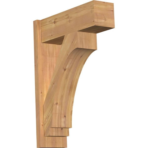Ekena Millwork Imperial Block Smooth Outlooker, Western Red Cedar, 7 1/2"W x 22"D x 30"H OUT08X22X30IMP05SWR - main